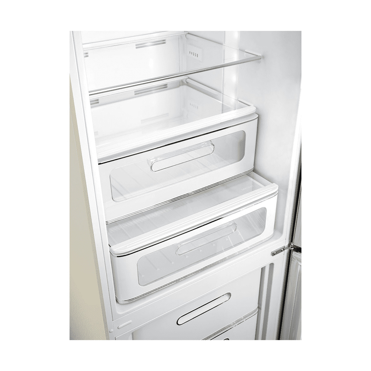 Frigorífico Combi Smeg No Frost - FAB32RCR5 Crema-4