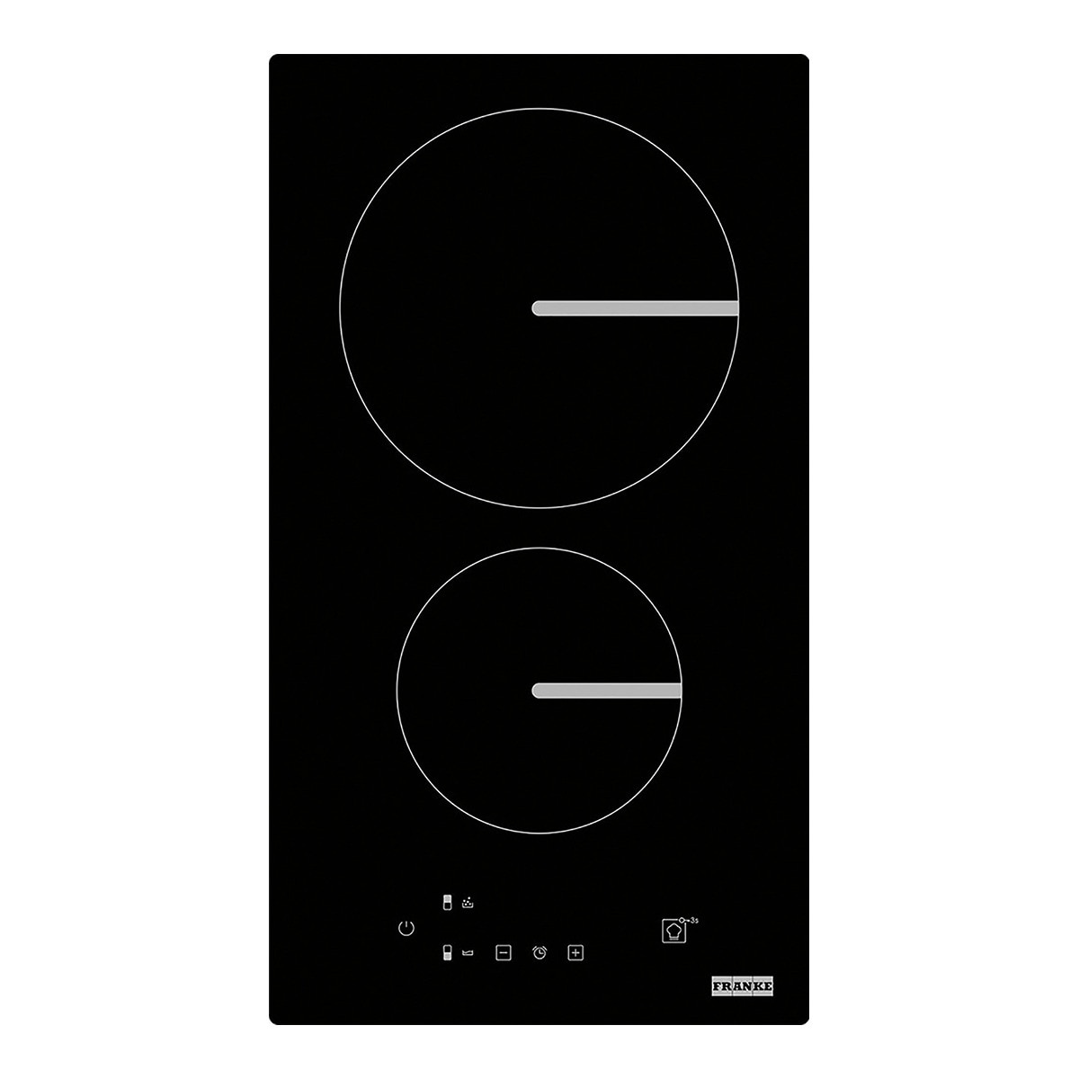 Imagen 0 de Placa modular inducción Franke 2 zonas de cocción - FSM 302I BK
