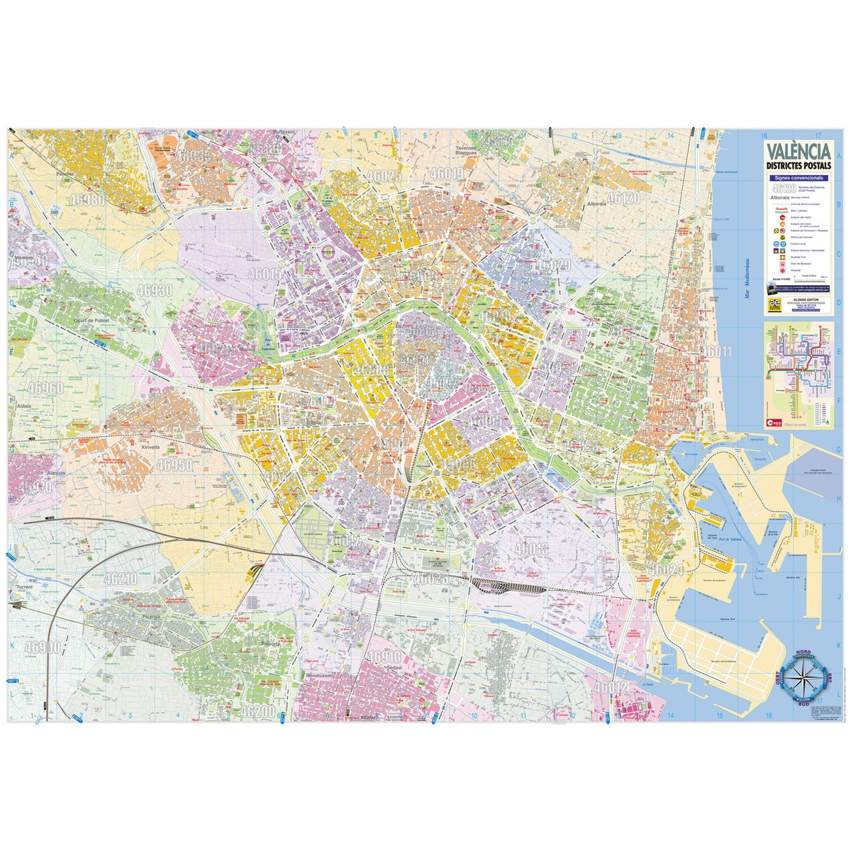 Imagem 0 de València districtes postals