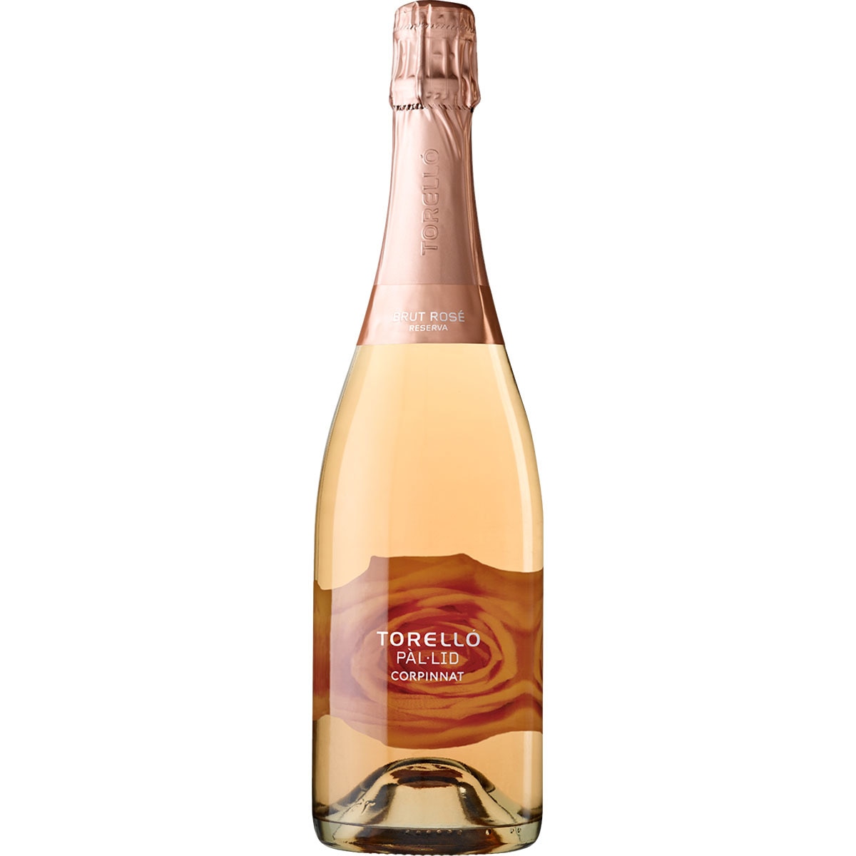 Pàl-lid vino rosado espumoso Corpinnat ecológico botella 75 cl