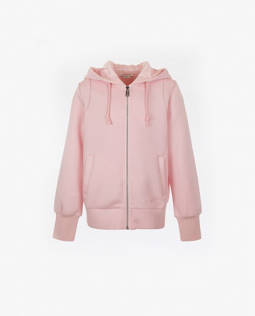 Sudadera de niña en rosa con capucha · Guess · El Corte Inglés