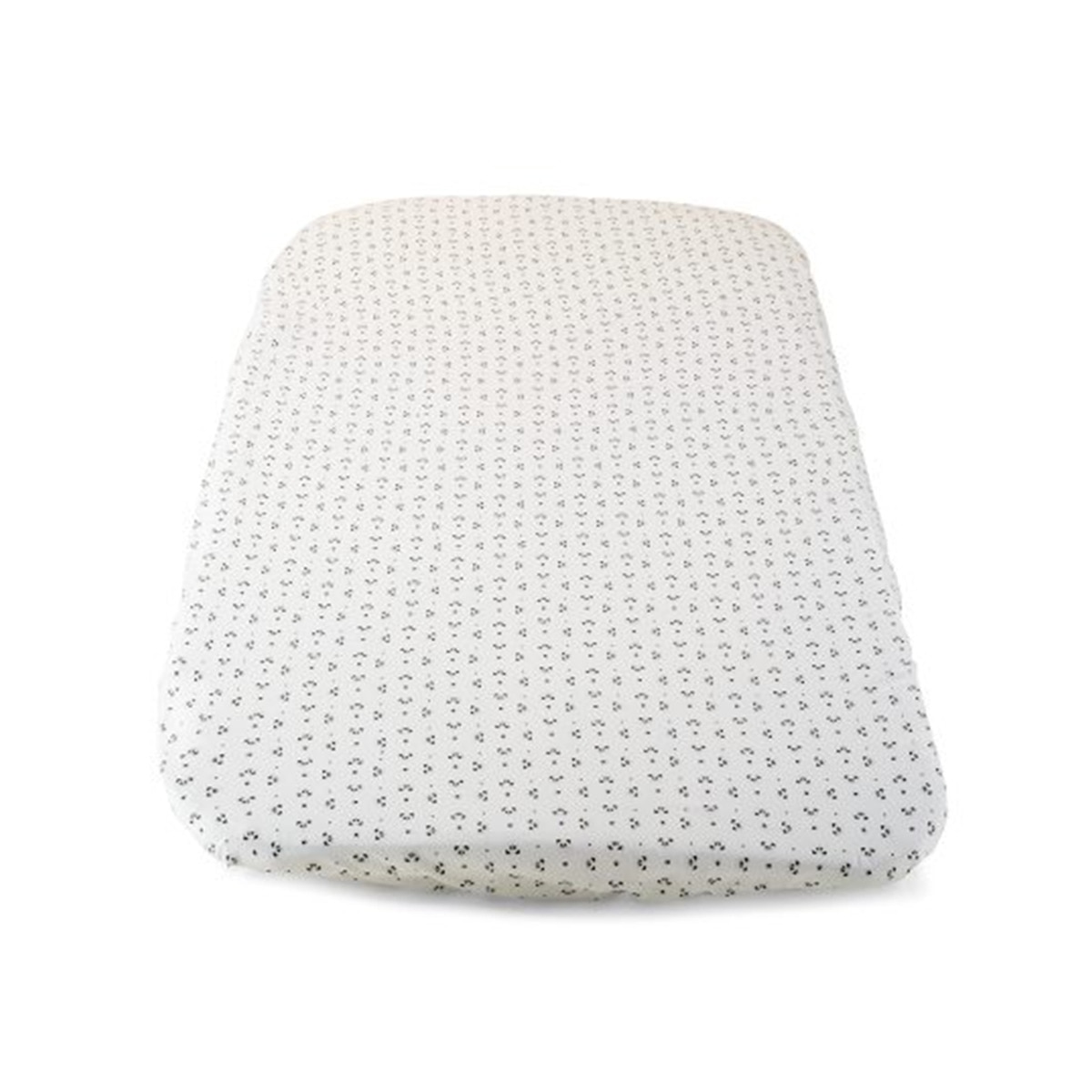 Juego de 2 sábanas bajeras para minicuna (50 x 80 cm.) Chicco Crib Forever Panda Blanco-1