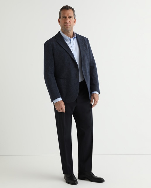 Americana de piqué de hombre classic azul tallas grandes · Emidio Tucci · El  Corte Inglés