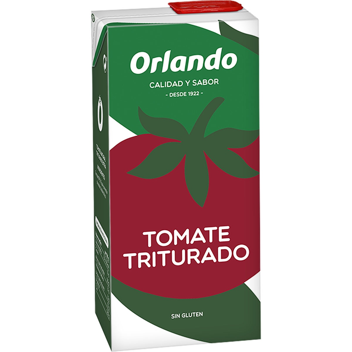 tomate natural triturado sin gluten envase 800 g