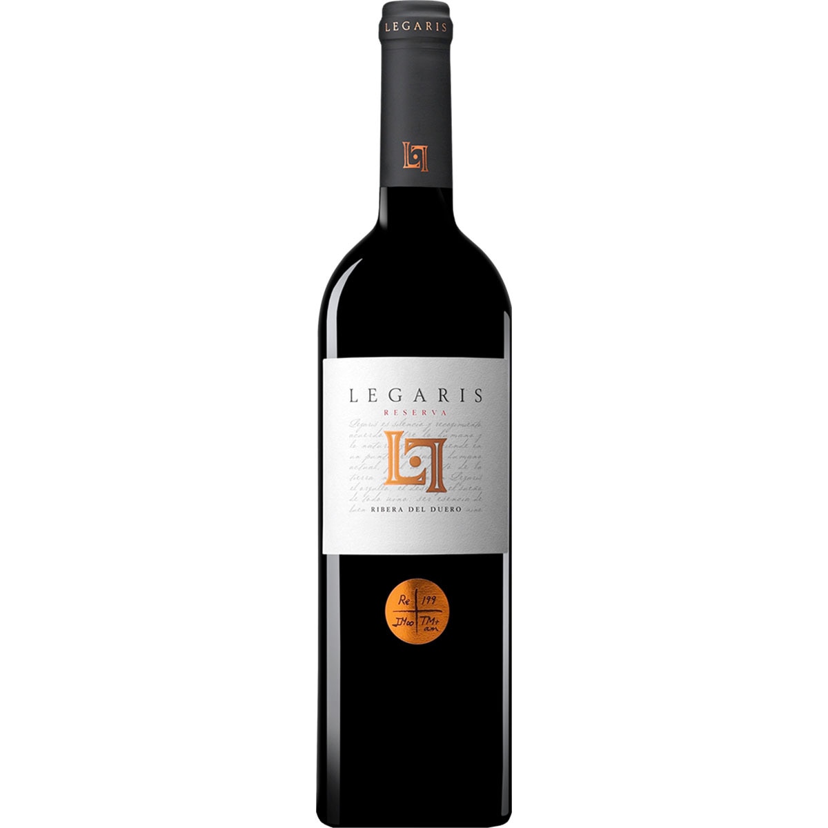 vino tinto reserva DO Ribera del Duero botella 75 cl