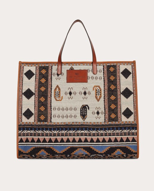 Bolso shopping en piel · Etro · El Corte Inglés