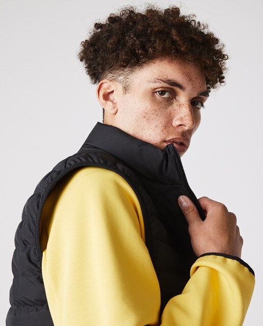 Chaleco de hombre acolchado negro · Lacoste · El Corte Inglés