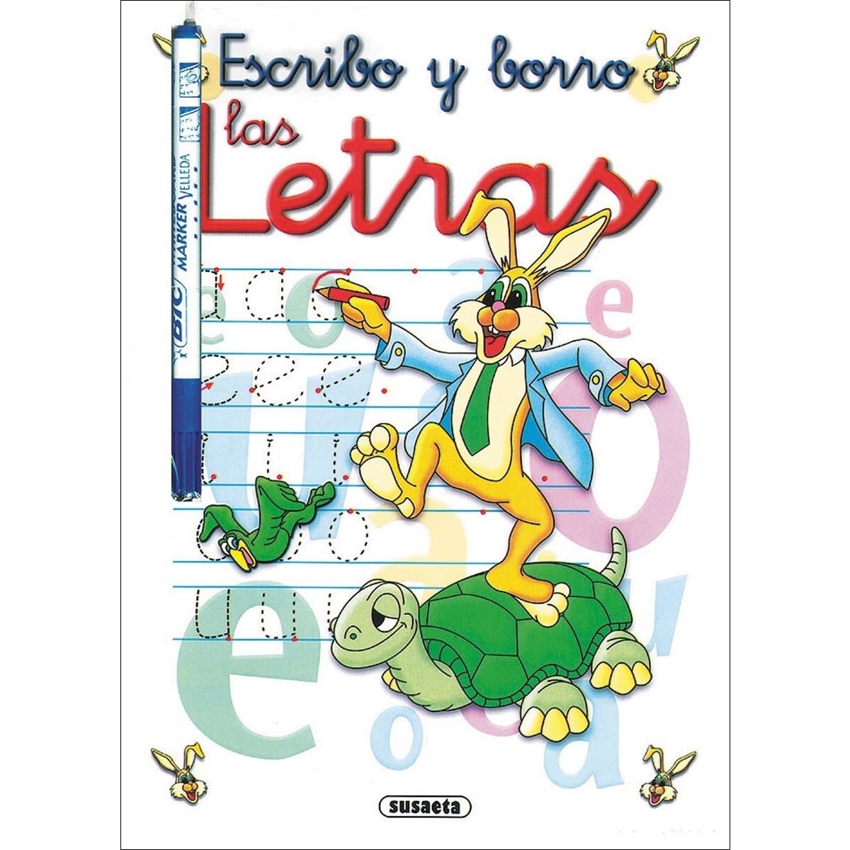 Escribo y borro las letras(Tapa blanda) 1