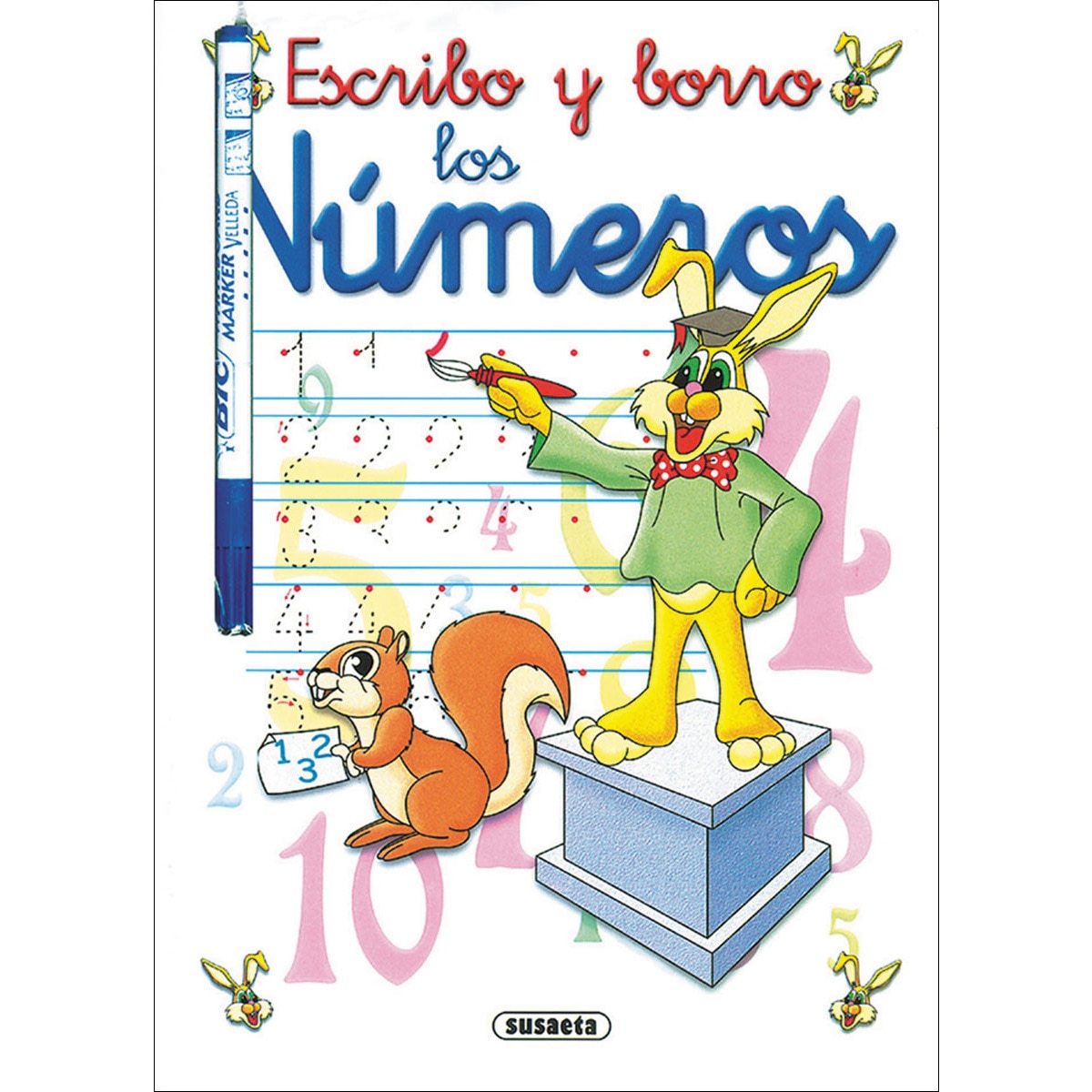 Escribo y borro los números(Tapa blanda) 1