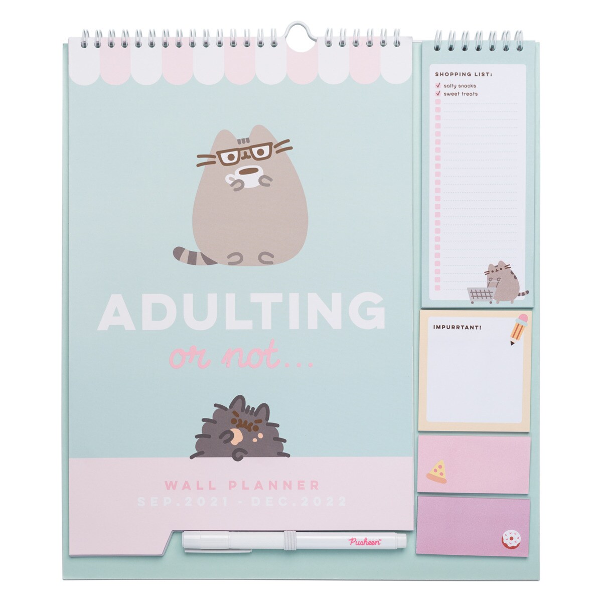 Planificador 2021/2022 de Pared Pusheen Foodie Grupo Erik Editores Verde ·  Grupo Erik Editores, S.L. · El Corte Inglés