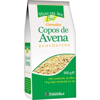 Bio copos de avena ecológicos envase 500 g - Hijas Del Sol
