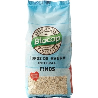 copos finos avena integral biológica bolsa 500 g - Biocop