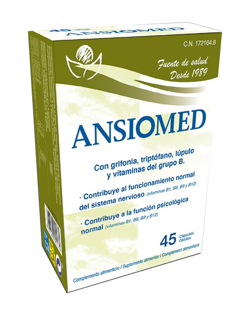 Imagen 0 de 45 Cápsulas Ansiomed Pharma OTC Pharma Otc