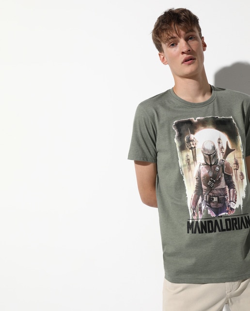 Camiseta de hombre kaki THE MANDALORIAN de manga corta · Easy Wear · El  Corte Inglés