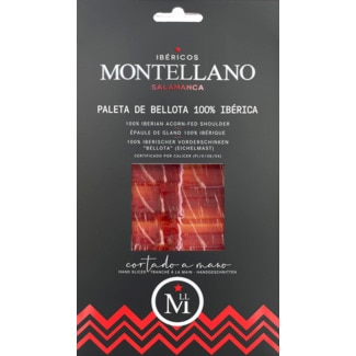 Presunto Pá Ibérico Bolota Fatiado à Mão unidade 80 g - Montellano