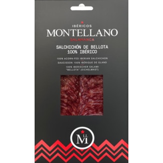 Salsichão Ibérico Bolota 100% em Fatias unidade 80 g - Montellano