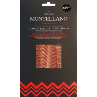 Lombo Ibérico Bolota 100% em Fatias unidade 80 g - Montellano