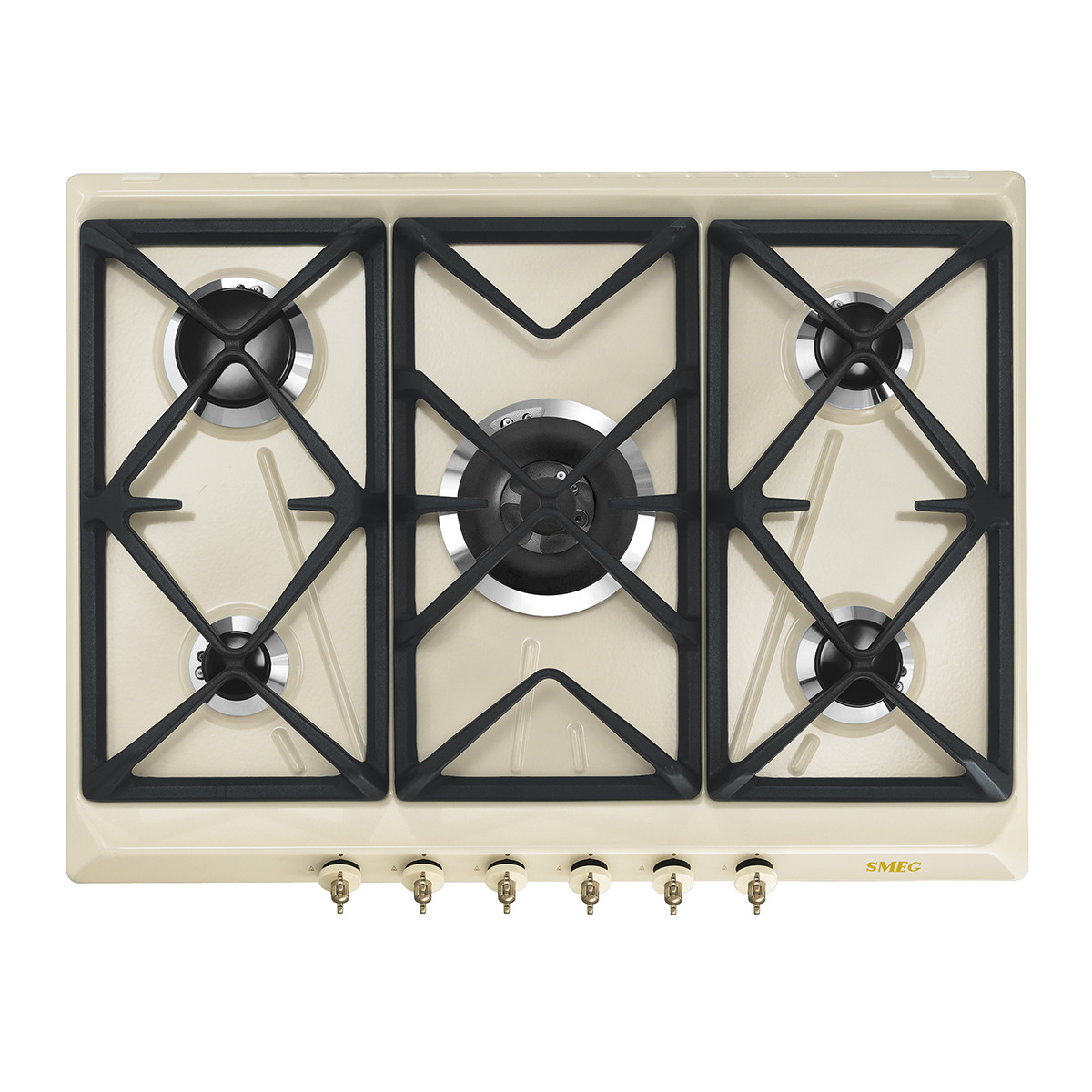 Imagen 0 de Placa gas Smeg 5 quemadores - SRV876POGH