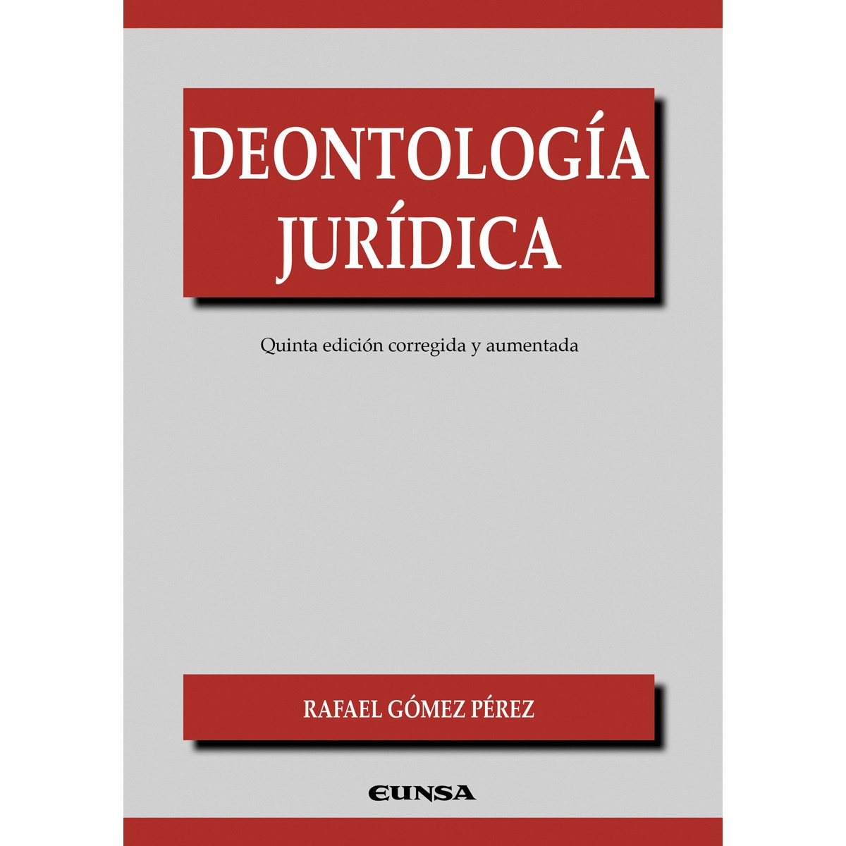 Deontología jurídica(Tapa blanda) 1