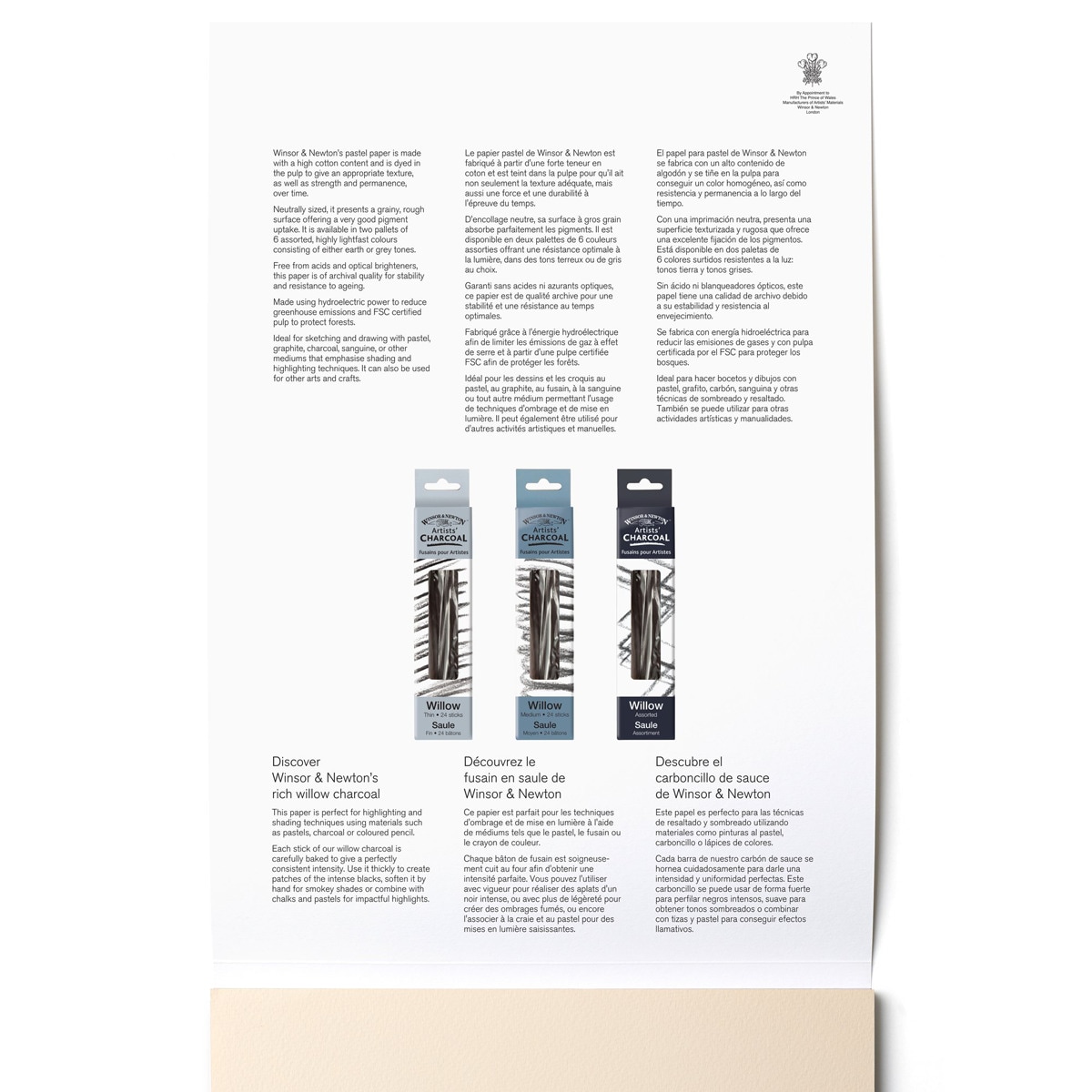 Bloco Papel pastel A4 Cores Terra 3