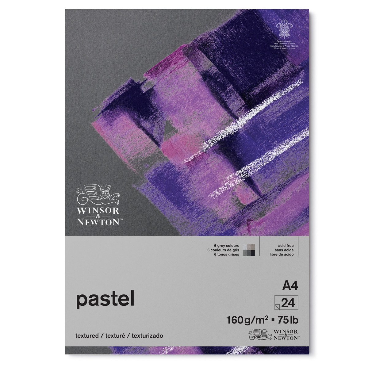Imagem 0 de Bloco Papel pastel A4 Cores Cinzentas