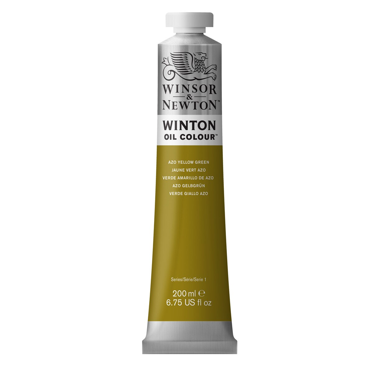 Tubo Óleo Winton 200 ml Amarelo Azo Verdoso Amarelo-1