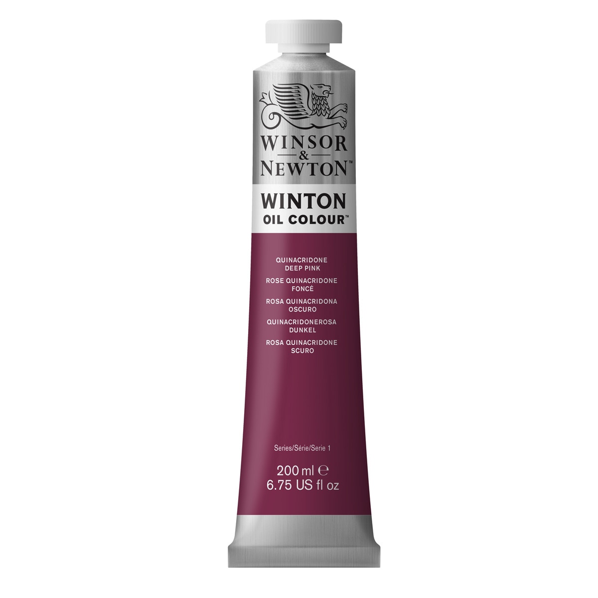Imagen 0 de Tubo Oleo Winton 200ml Winsor&Newton Rosa Oscuro