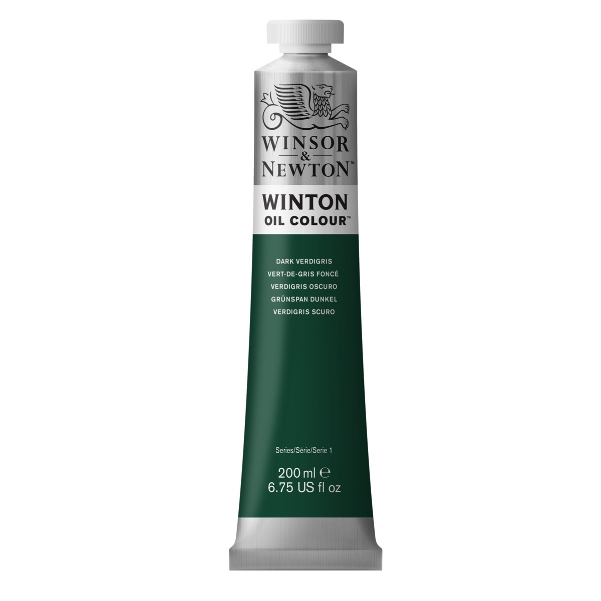 Imagen 0 de Tubo Oleo Winton 200ml Winsor&Newton Verdegris Oscuro