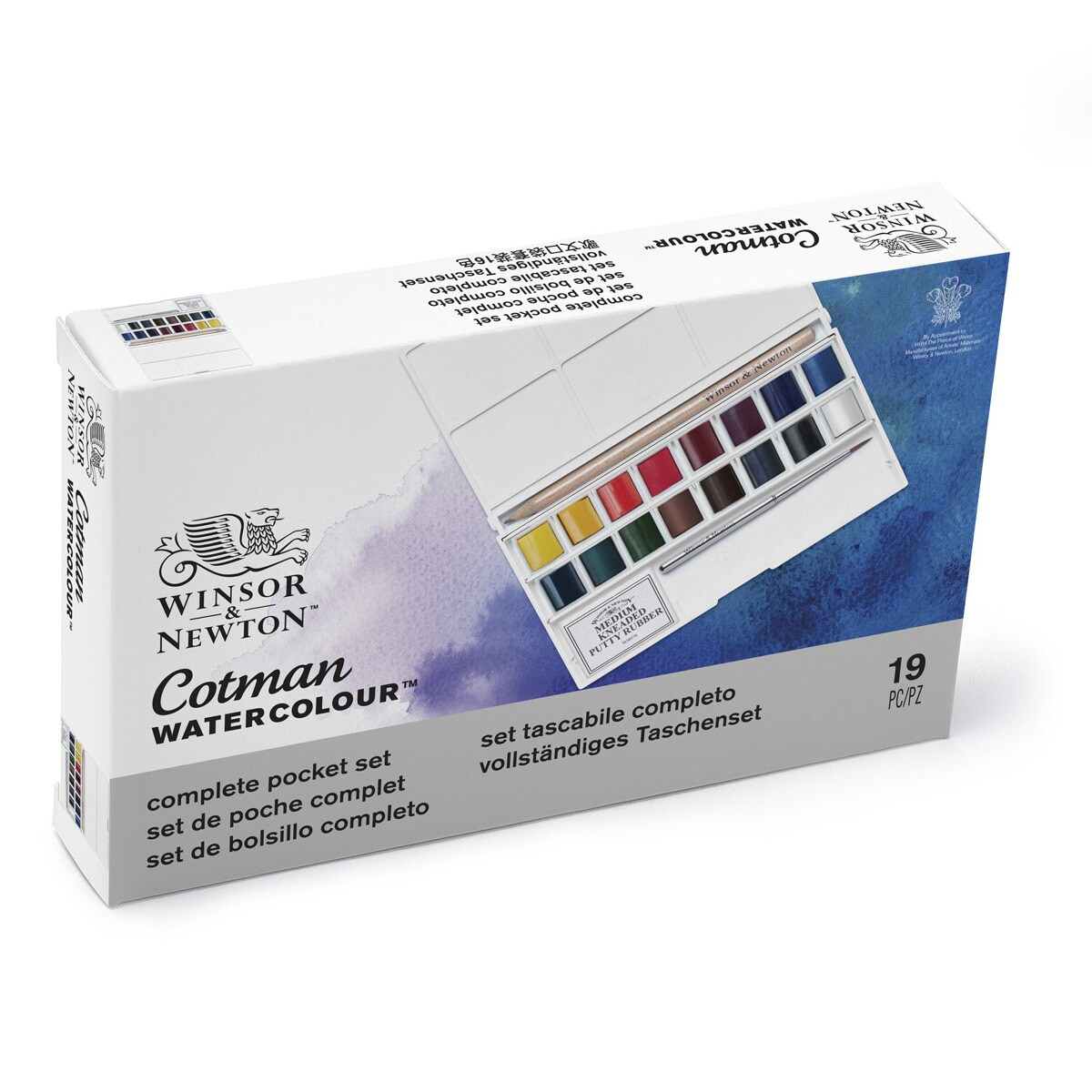 Set Acuarela Cotman Deluxe Winsor&newton 5
