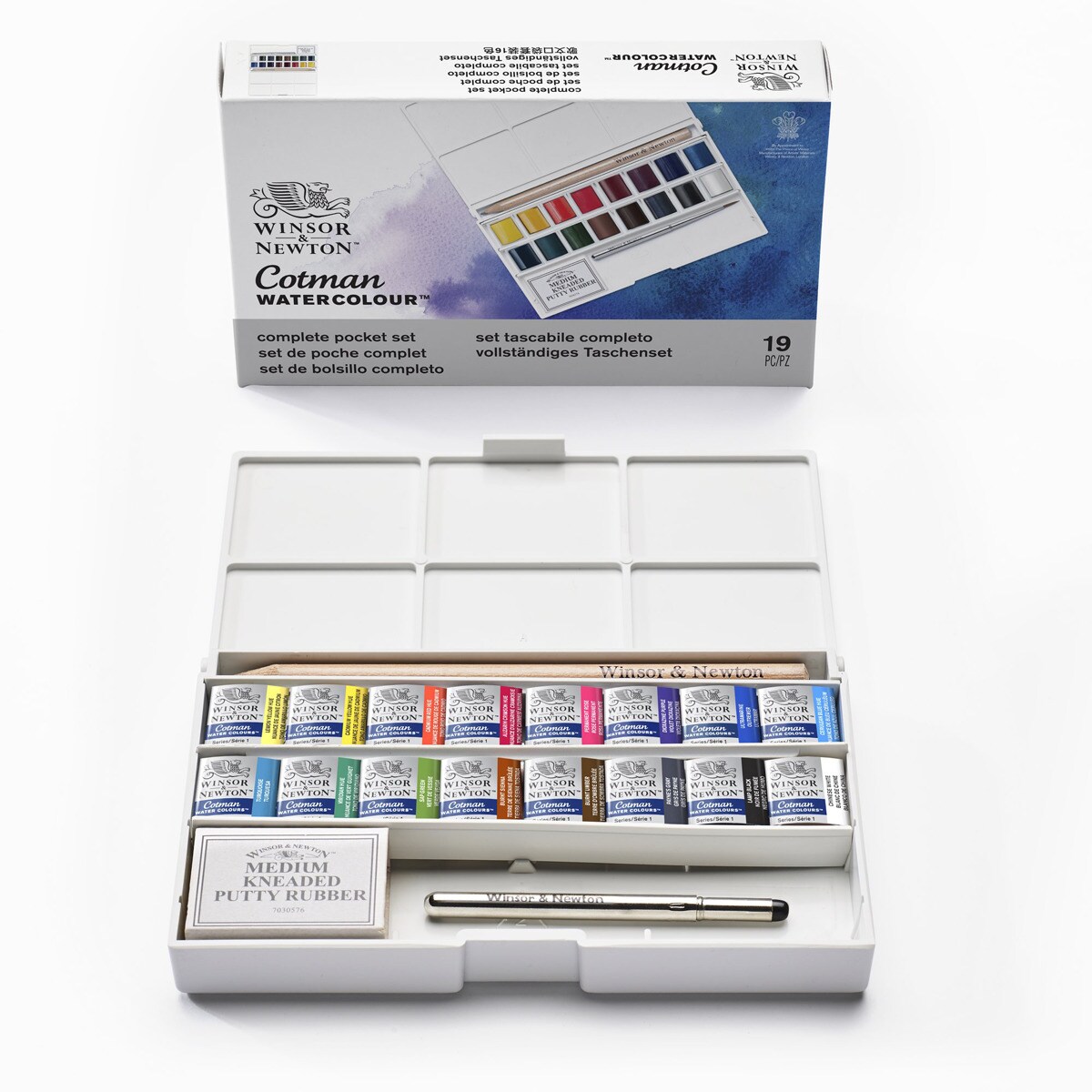 Set Acuarela Cotman Deluxe Winsor&newton 4