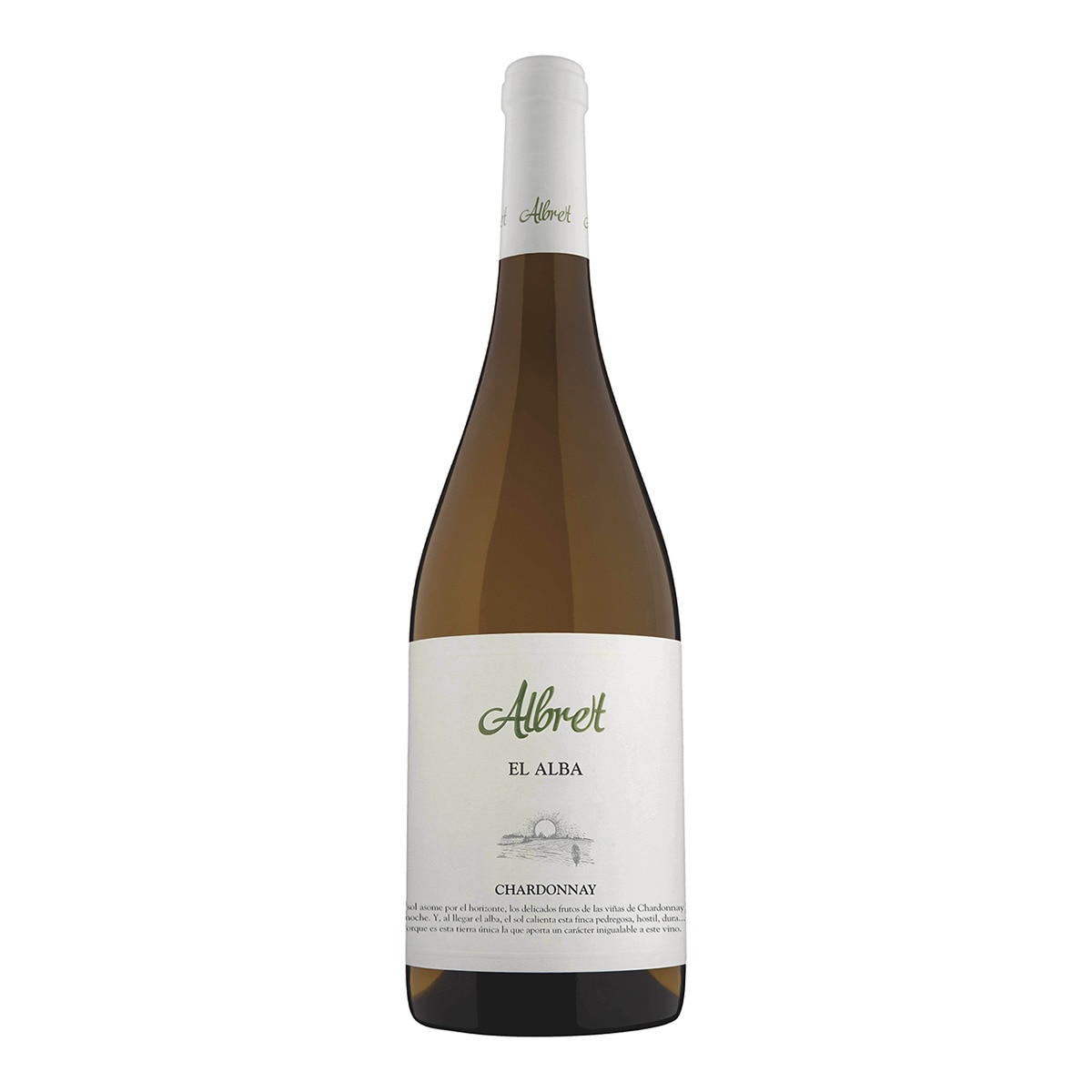 Imagen 0 de Vino blanco con crianza Albret Chardonnay 2023 Navarra