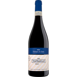 vino tinto tempranillo roble DO Navarra botella 75 cl - Principe De Viana