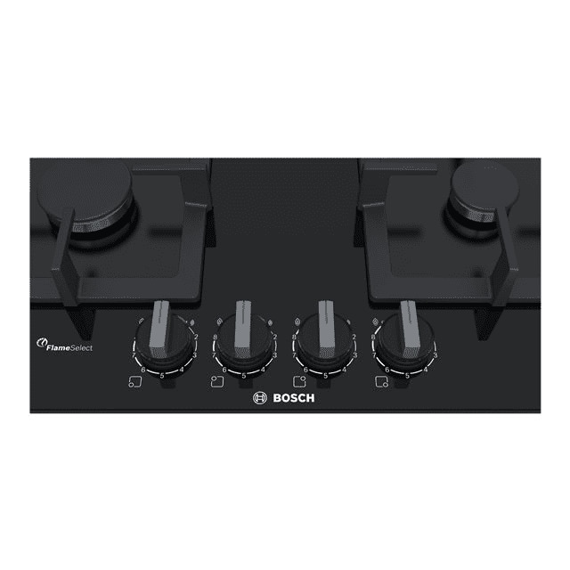 Placa gas Bosch 4 quemadores - PPP6A6B20 Negro-5