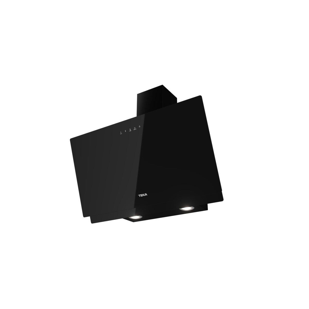 Campana decorativa Teka aspiración perimetral - DVN 77050TTC BK Cristal negro-3