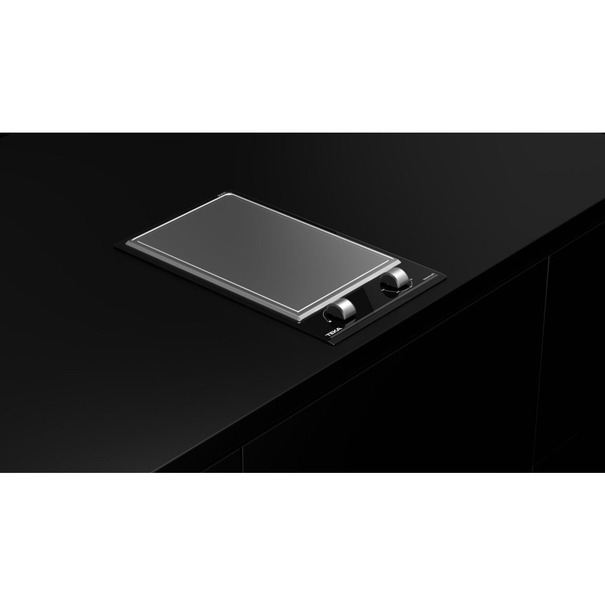 Placa modular Teppan Yaki Teka - YZC 32600 XFL B Cristal negro-6