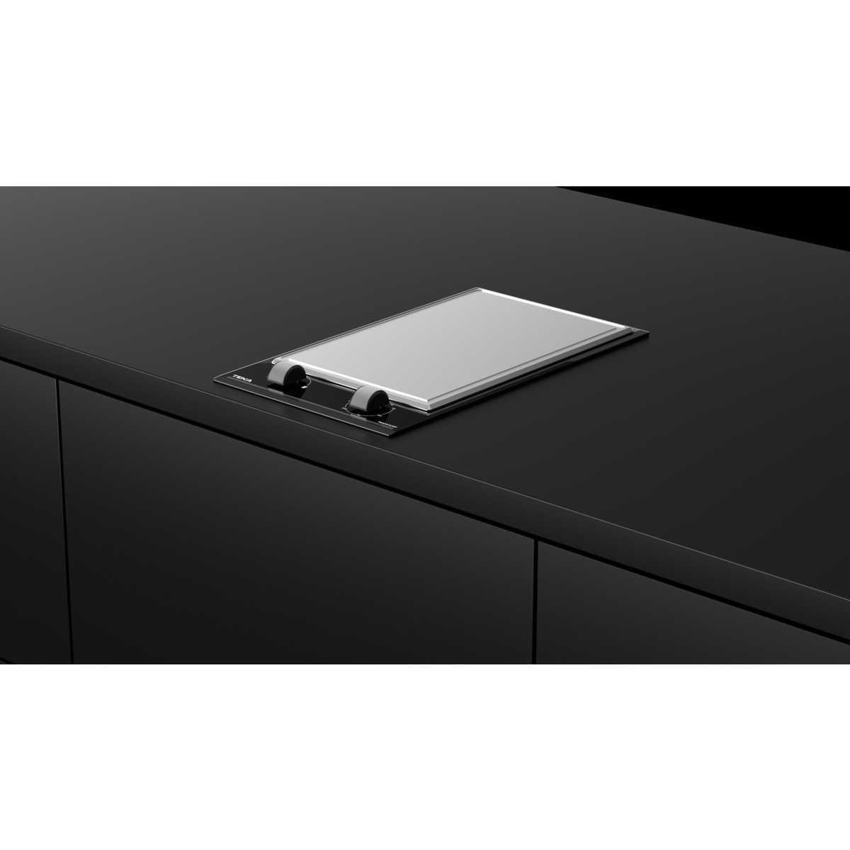 Placa modular Teppan Yaki Teka - YZC 32600 XFL B Cristal negro-5