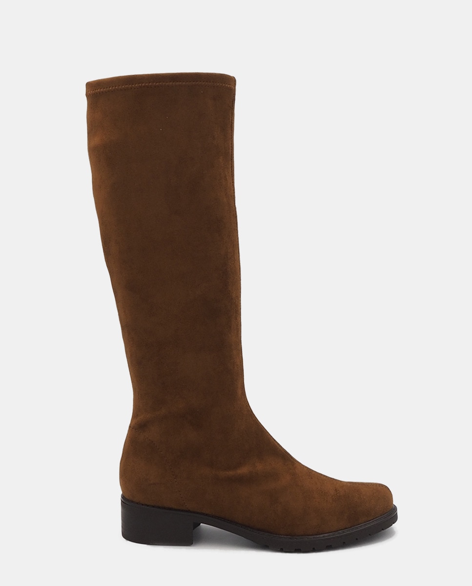 Botas elasticas de mujer Miss Elastic de color marrón · Miss Elastic · El  Corte Inglés