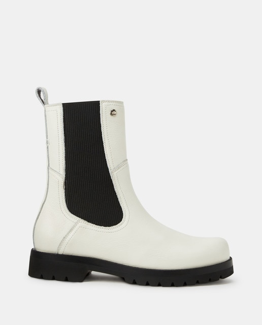 Botines Chelsea de mujer Panama Jack de piel napa en color blanco · Panama  Jack · El Corte Inglés