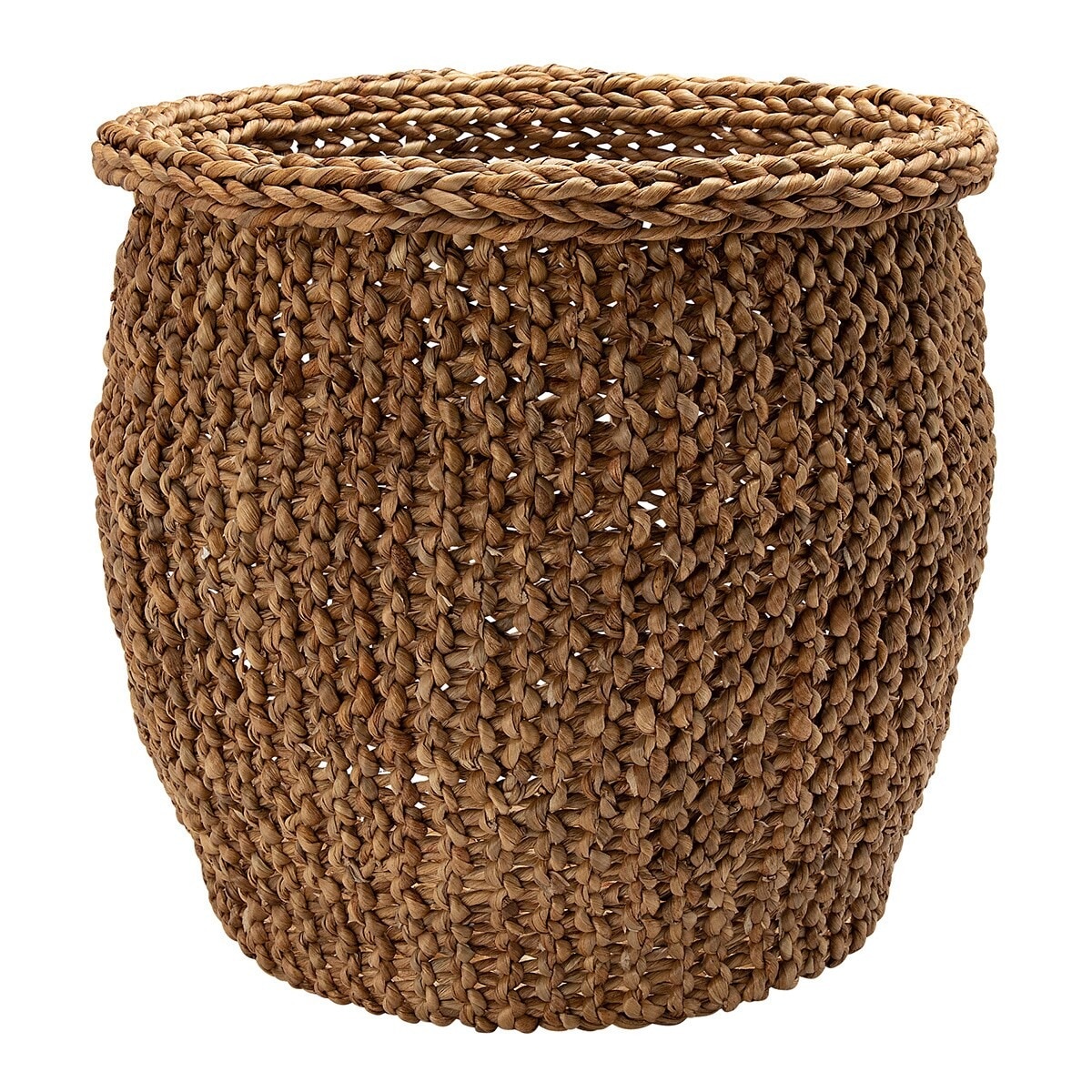 Imagem 0 de Cesta Decorativa Redonda Média Jacinto-de-água Morella