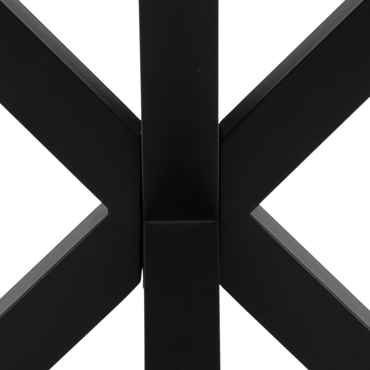 Mesa de comedor de madera de roble Heaven El Corte Inglés Roble / Negro mate-4