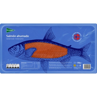 salmón ahumado noruego envase 250 g - El Corte Ingles