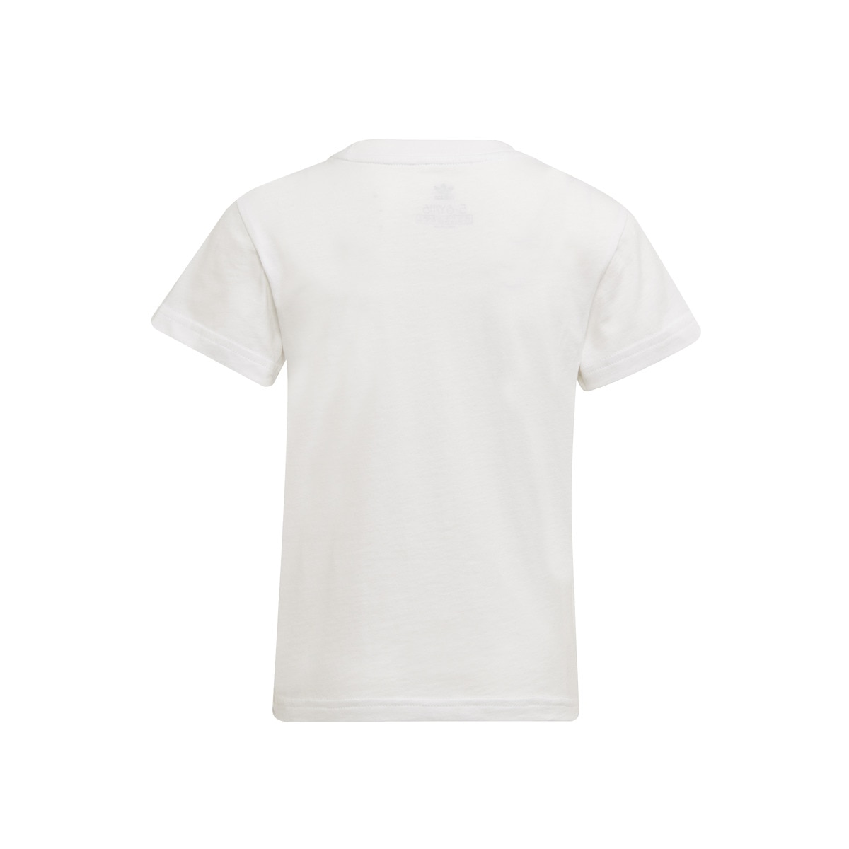 T-shirt de criança Trefoil adidas Originals Branco / Preto-2