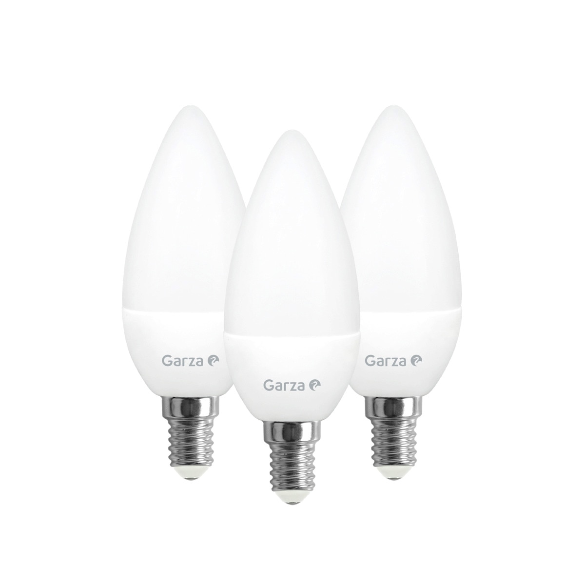 Pack de 3 Bombillas LED Vela E14 5,5 W 470 lm 3000 K Luz cálida ( <= 3000 K )-1