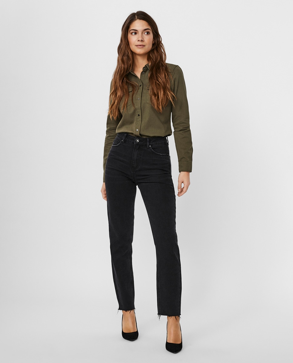 Jean Brenda droit taille haute