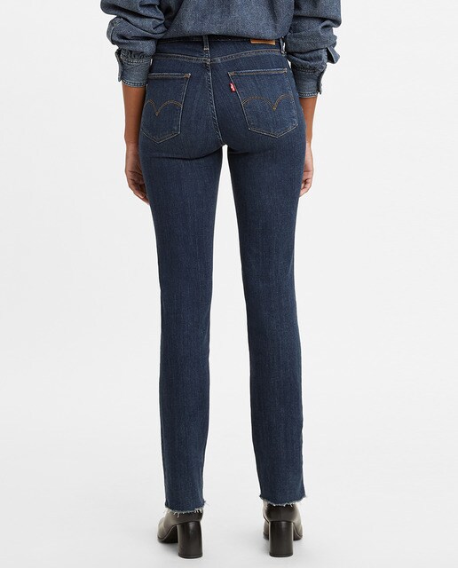 Vaquero de mujer 724™ high rise straight lavado claro. Tiro alto · Levi's · El  Corte Inglés