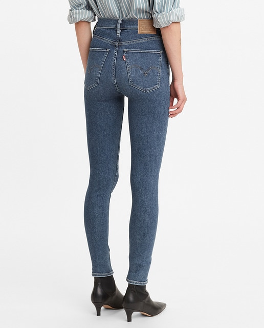 Vaquero de mujer Mile high super skinny lavado oscuro. Tiro muy alto. ·  Levi's · El Corte Inglés