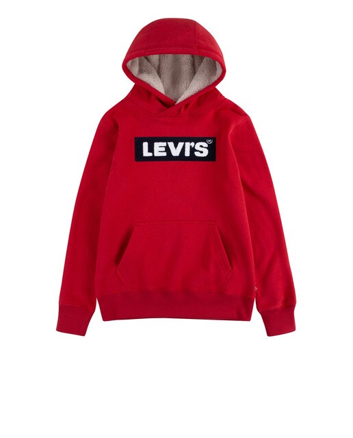Sudadera de niña en rojo · Levi's · El Corte Inglés