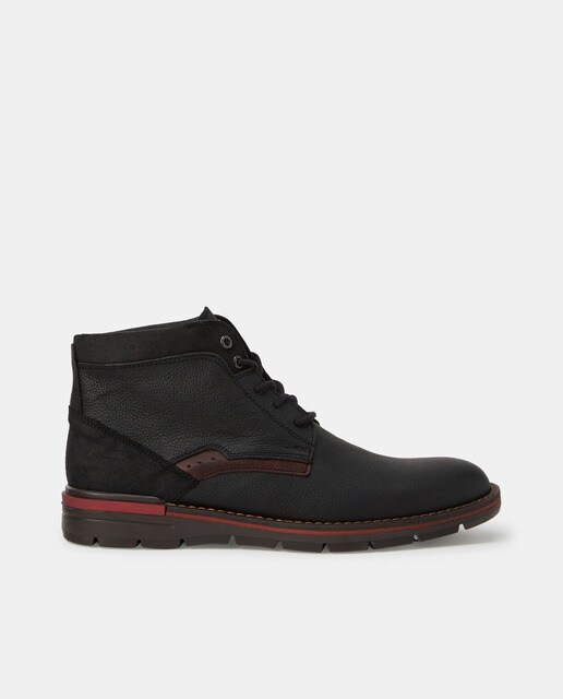 Botas de hombre Dustin de piel en color negro · Dustin · El Corte Inglés