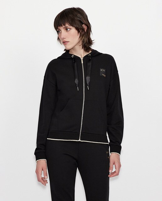 Sudadera de mujer con cremallera · Armani Exchange · El Corte Inglés