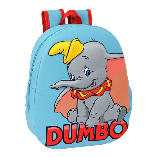 Mochila 3D Dumbo Safta Azul Claro y Rojo · Safta · El Corte Inglés